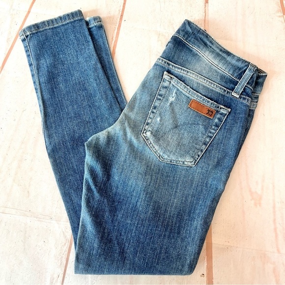 Joe’s Jeans Keagan Super Soft Destroyed Skinny Stretch Jeans 26 - Picture 12 of 14